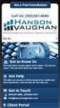 Mobile Screenshot of hansonvaughanllc.com